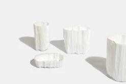 Antrei Hartikainen Melt Vase, L, White 13 Antrei Hartikainen Melt Vase, L, White -FINISH DESIGN SHOP Antrei Hartikainen Melt XL L M S size white 1