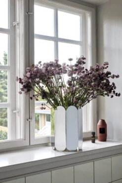 HAY Arcs Vase, Mirror -FINISH DESIGN SHOP Arcs Vase mirror Chim Chim Scent Diffuser dark terracotta Scented Oil citrus leaves