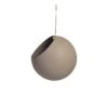 AYTM Globe Hanging Flowerpot, Small, Taupe - Gold 1 AYTM Globe Hanging Flowerpot, Small, Taupe - Gold -FINISH DESIGN SHOP Aytm 509210044011 GLOBE hanging flowerpot taupe 7xH154cm