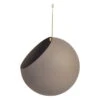 AYTM Globe Hanging Flowerpot, Large, Taupe - Gold -FINISH DESIGN SHOP Aytm 509210044012 GLOBE hanging flowerpot taupe 1xH188cm