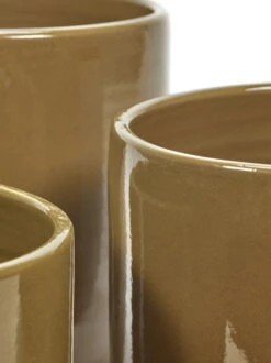 Serax Glazed Shades Pot, Mustard -FINISH DESIGN SHOP B7120006s2