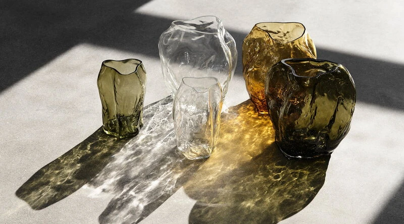 New Works Blæhr Vase, Large, Amber 6 New Works Blæhr Vase, Large, Amber - Image 4