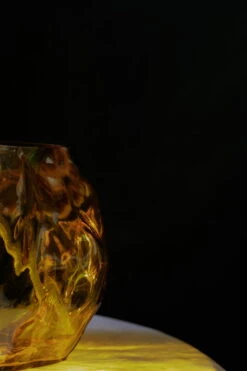 New Works Blæhr Vase, Large, Amber 10 New Works Blæhr Vase, Large, Amber -FINISH DESIGN SHOP Blaehr Vase Digital Images Shot by Armin Tehrani 12