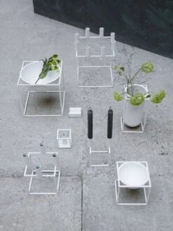 By Lassen Kubus Lolo Vase, White -FINISH DESIGN SHOP By Lassen7466