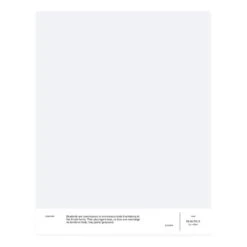 Cover Story Interior Paint, 9 L, 003 MAGNUS - Ice White -FINISH DESIGN SHOP CS CoverStory sample magnus EE 2