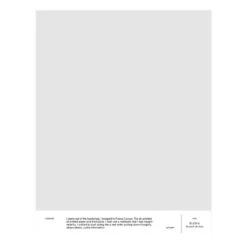 Cover Story Paint Sample, 034 ELENA - Trusted Off-white