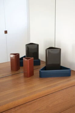 Raawii Canvas Vase, Small, Cuban Rum -FINISH DESIGN SHOP DSC00363