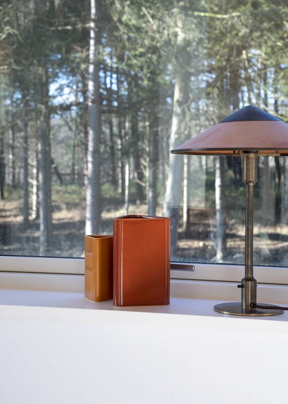 Raawii Canvas Vase, Large, Cuban Rum 4 Raawii Canvas Vase, Large, Cuban Rum - Image 2