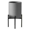 Elementa Klorofyll Planter With Stand, High, Grey -FINISH DESIGN SHOP ELMKLM1BL KLHIGHCTGR EE