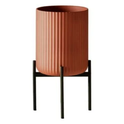 Elementa Klorofyll Planter With Stand, High, Terracotta