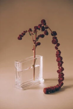 Nedre Foss Monoblokk Vase, Clear Glass -FINISH DESIGN SHOP EtDuws6A