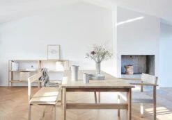 Form & Refine Alcoa Vase, Large, Light Grey -FINISH DESIGN SHOP Form Refine 3 dining room damsbo table motif armchair position bench alcoa ceramic