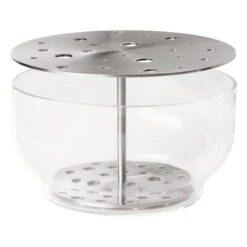 Fritz Hansen Ikebana Vase, Large, Steel