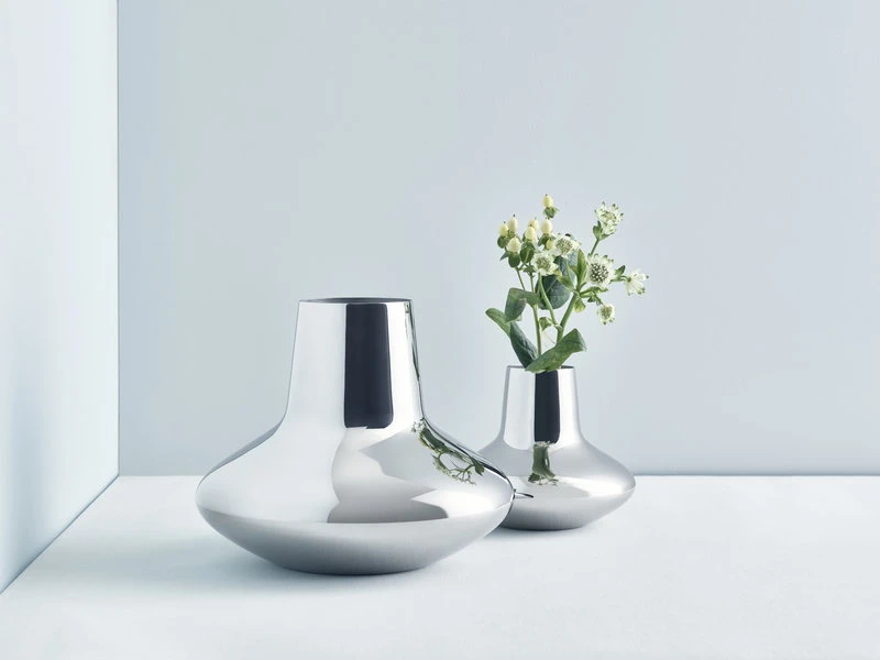 Georg Jensen HK Vase, Steel, Large 7 Georg Jensen HK Vase, Steel, Large - Image 5