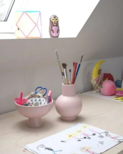 Raawii Strøm Vase, Coral Blush -FINISH DESIGN SHOP GR1 copie