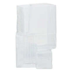 Hem Brute Vase, Opal White