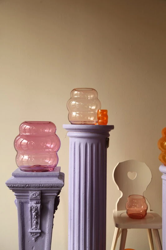 Fundamental Berlin Muse Vase, Small, Saffron 8 Fundamental Berlin Muse Vase, Small, Saffron - Image 6