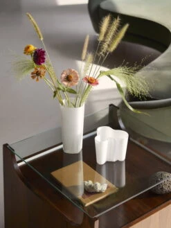 Iittala Aalto Vase, 180 Mm, White 7 Iittala Aalto Vase, 180 Mm, White -FINISH DESIGN SHOP Iittala 2023 Aalto Collection vase180mm vase120mm