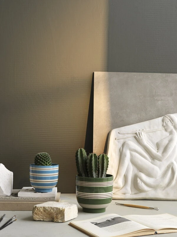 Kähler Omaggio Nuovo Flowerpot, 15 Cm, Green 7 Kähler Omaggio Nuovo Flowerpot, 15 Cm, Green - Image 5