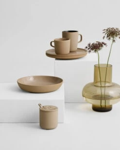 Marimekko Umpu Vase, Clay -FINISH DESIGN SHOP MM cont Oiva terra Umpu