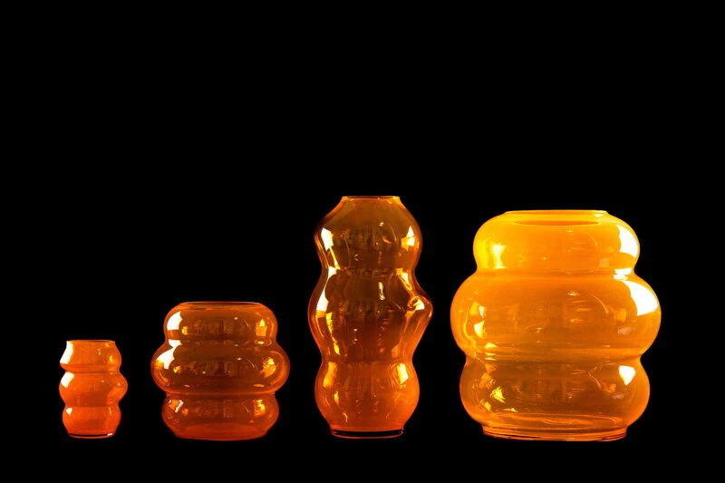 Fundamental Berlin Muse Vase, Small, Saffron 6 Fundamental Berlin Muse Vase, Small, Saffron - Image 4