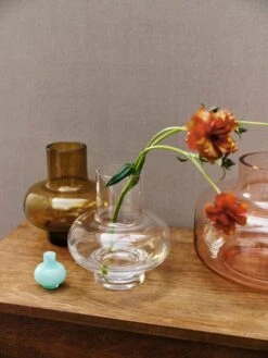 Marimekko Umpu Vase, Clear -FINISH DESIGN SHOP Marimekko home lookbook 20200753 HIRES copy