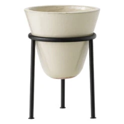 MENU Daiza Planter, 35 X 25 Cm, Ivory
