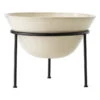 MENU Daiza Planter, 35 X 48 Cm, Ivory -FINISH DESIGN SHOP Menu Daiza Planter H35 8 front