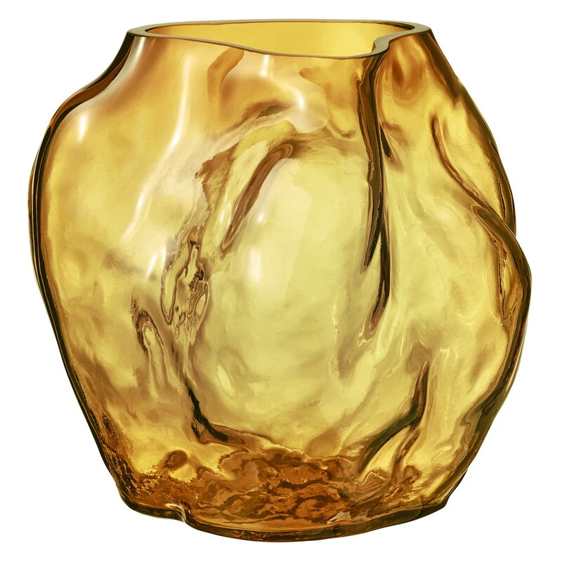 New Works Blæhr Vase, Large, Amber 3 New Works Blæhr Vase, Large, Amber