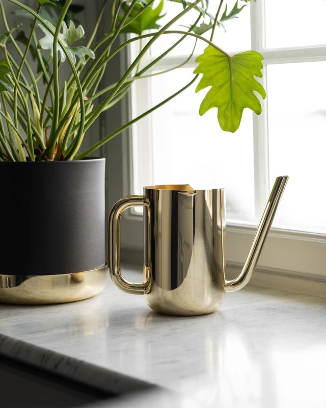 Skultuna Nurture Watering Can, Brass 8 Skultuna Nurture Watering Can, Brass - Image 6
