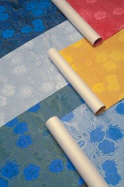 Pihlgren Ja Ritola Kiurujen Yö Wallpaper, Kobolt Blue -FINISH DESIGN SHOP PR tekstuuri 1