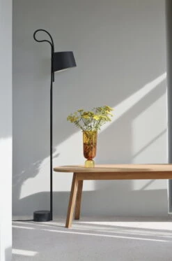 HAY Bottoms Up Vase, L, Amber 12 HAY Bottoms Up Vase, L, Amber -FINISH DESIGN SHOP Rope Trick black Triangle Leg Bench Bottoms Up Vase l amber