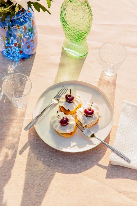 HAY Splash Vase, 22,5 Cm, Blue 5 HAY Splash Vase, 22,5 Cm, Blue - Image 3