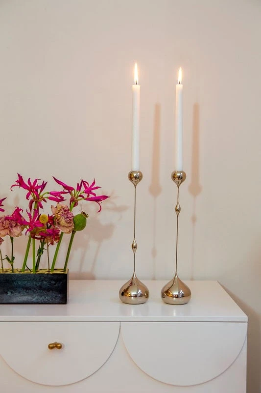 Klong Äng Vase, Rectangular, Brass 6 Klong Äng Vase, Rectangular, Brass - Image 4