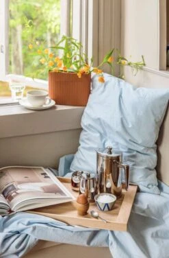 Muuto Ridge Vase, 16,5 Cm, Terracotta -FINISH DESIGN SHOP aamiainen Ruoka10