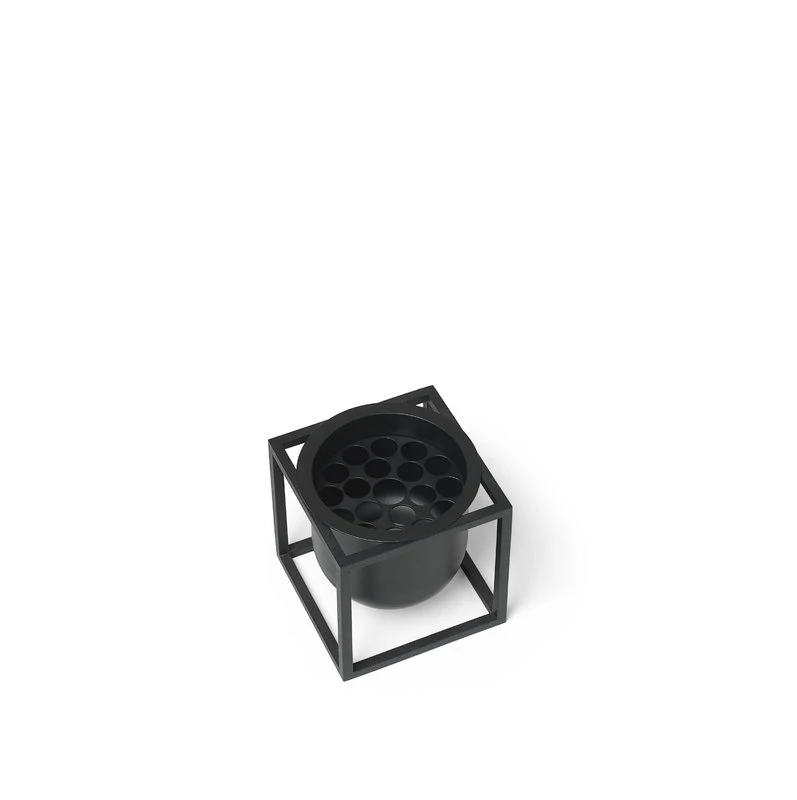 By Lassen Kubus Flowerpot 10, Black 5 By Lassen Kubus Flowerpot 10, Black - Image 3