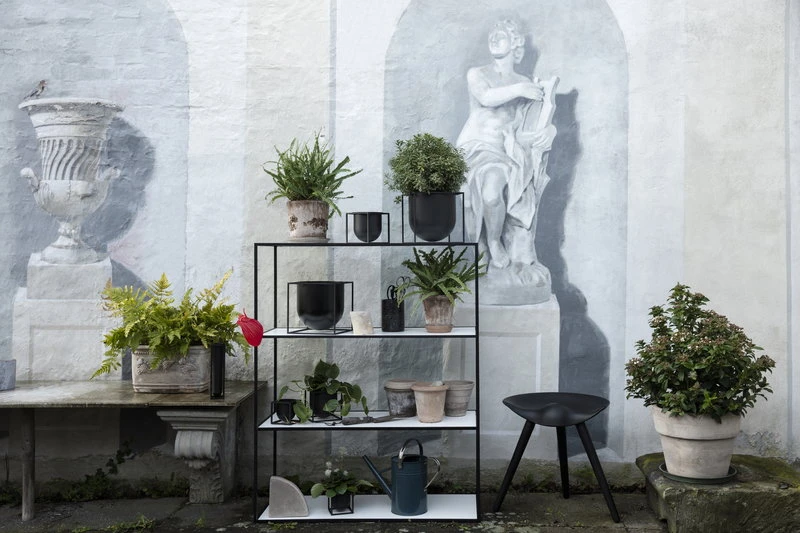 By Lassen Kubus Flowerpot 10, Black 8 By Lassen Kubus Flowerpot 10, Black - Image 6