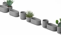 Elementa Pot, Medium, Grey -FINISH DESIGN SHOP greyKlorofyllgreensetup7 kopi