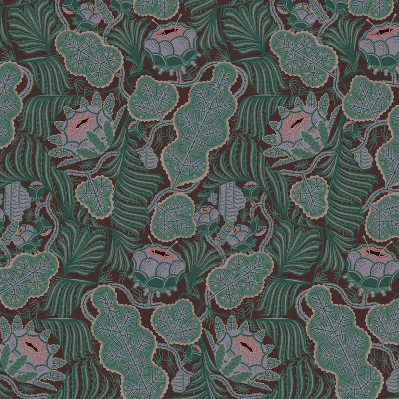 Klaus Haapaniemi & Co. Iceflower Brown Wallpaper, Uncoated 3 Klaus Haapaniemi & Co. Iceflower Brown Wallpaper, Uncoated